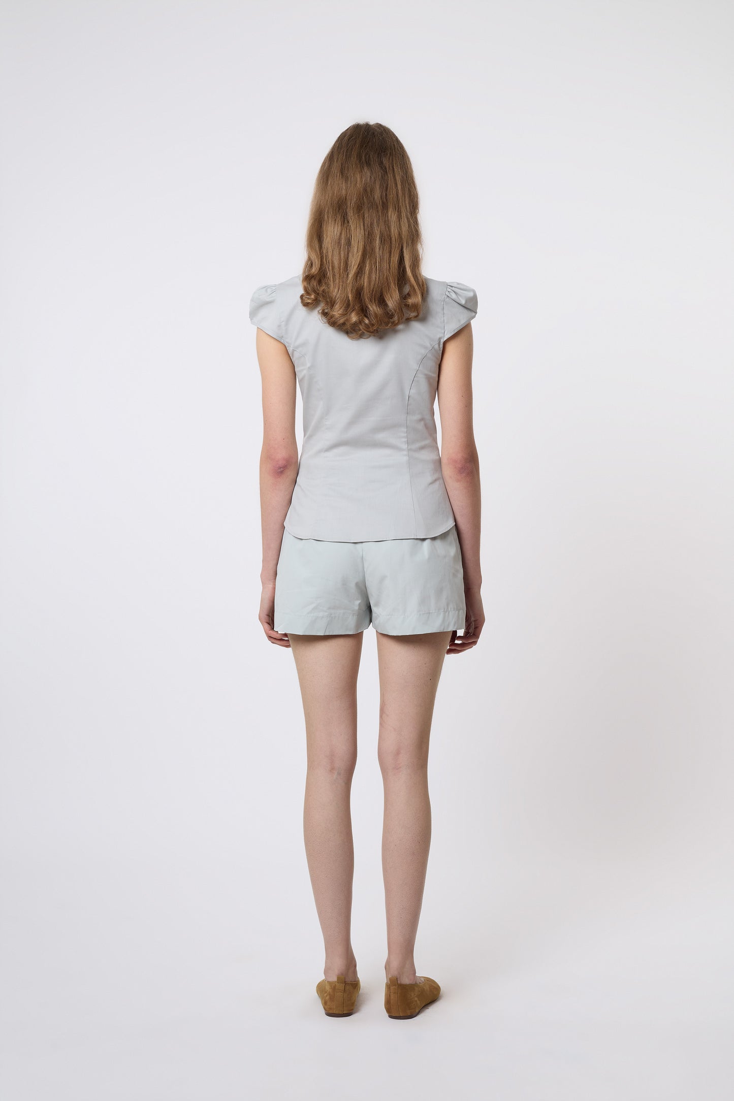Berta Top in Pearl Cotton