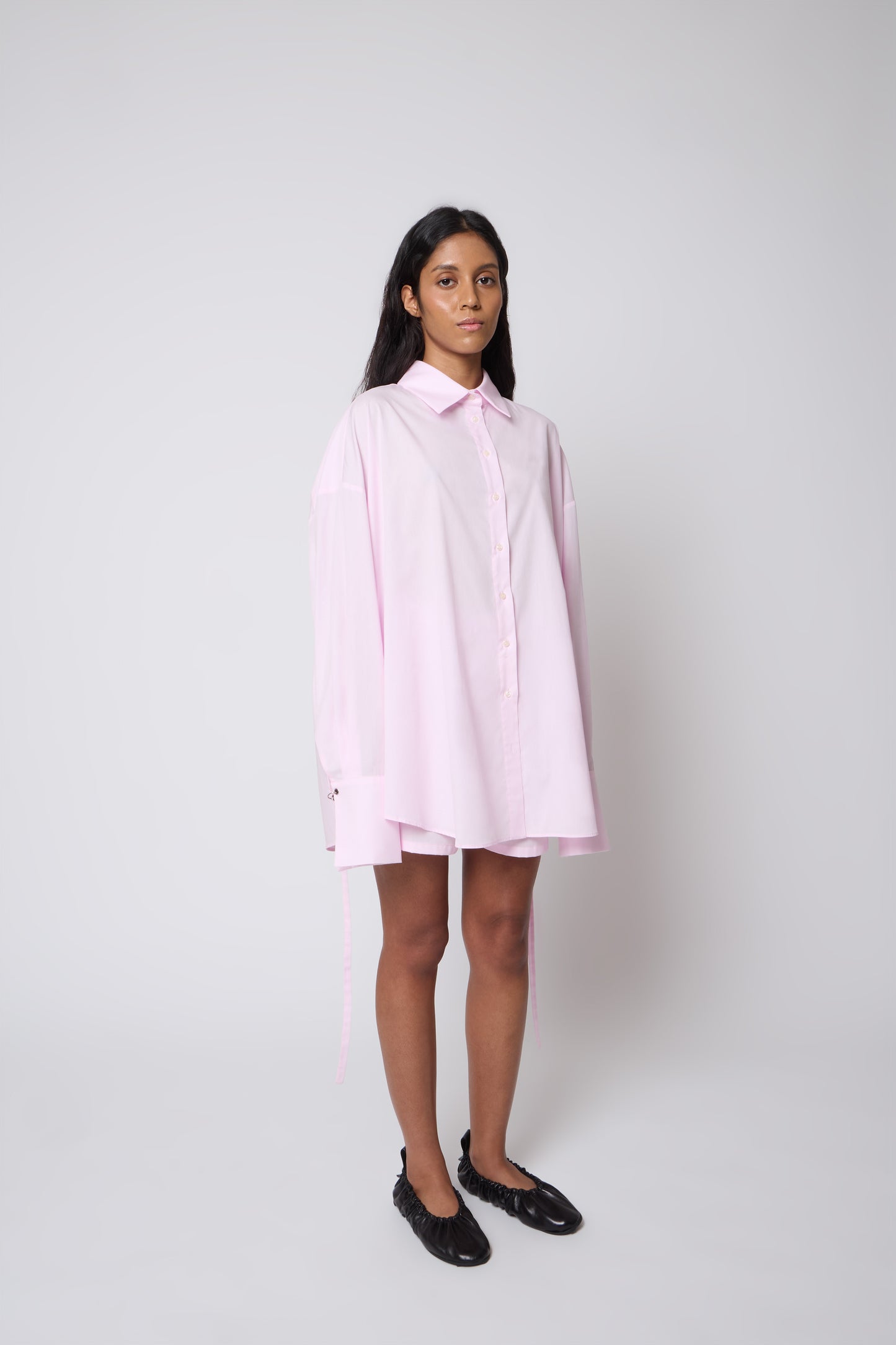 Timothée Shorts in Pink Cotton