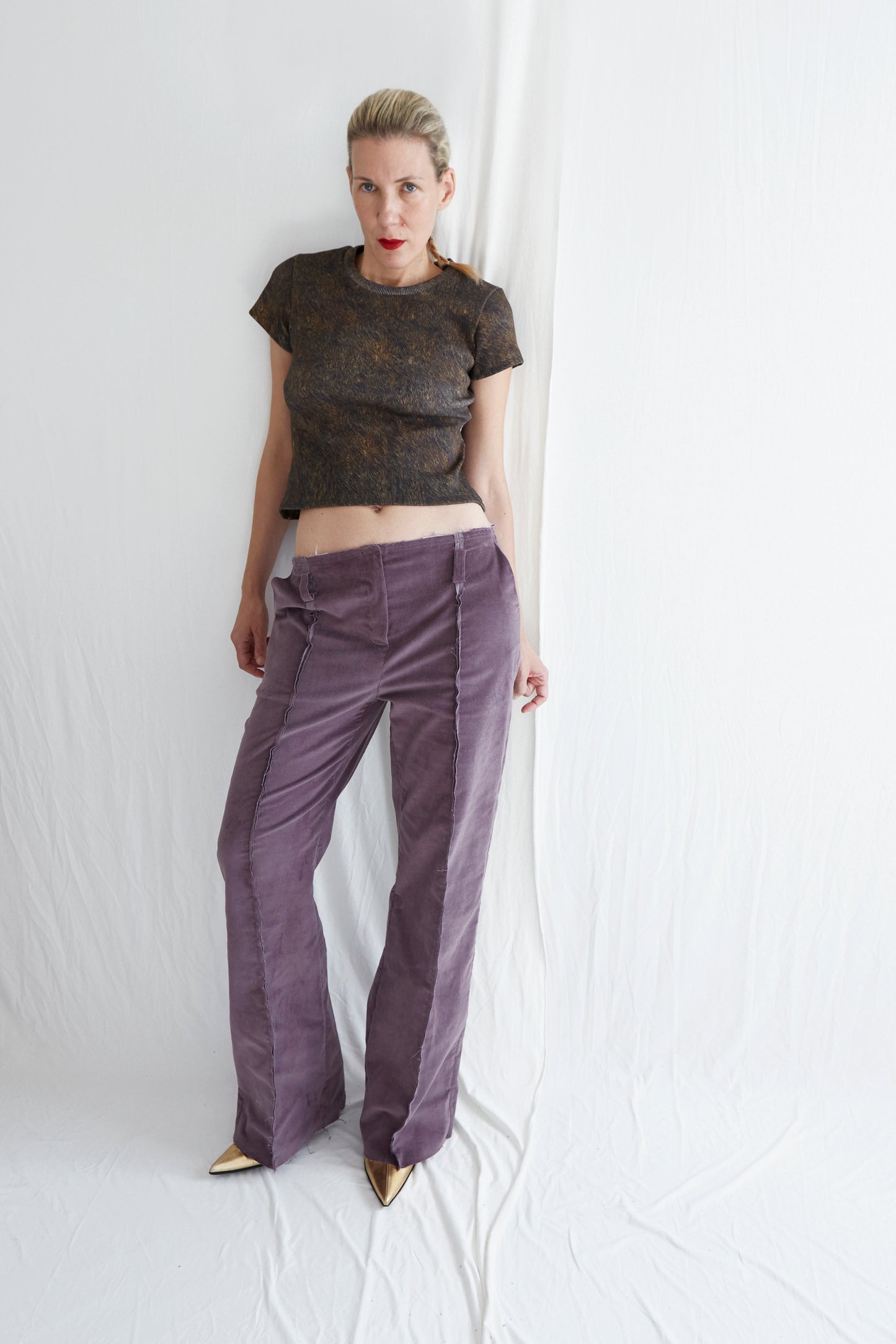 Fake Fur Tee in Jersey