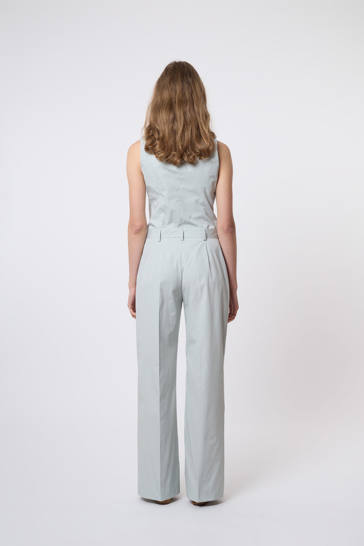 Gaspard Trousers in Pearl Cotton
