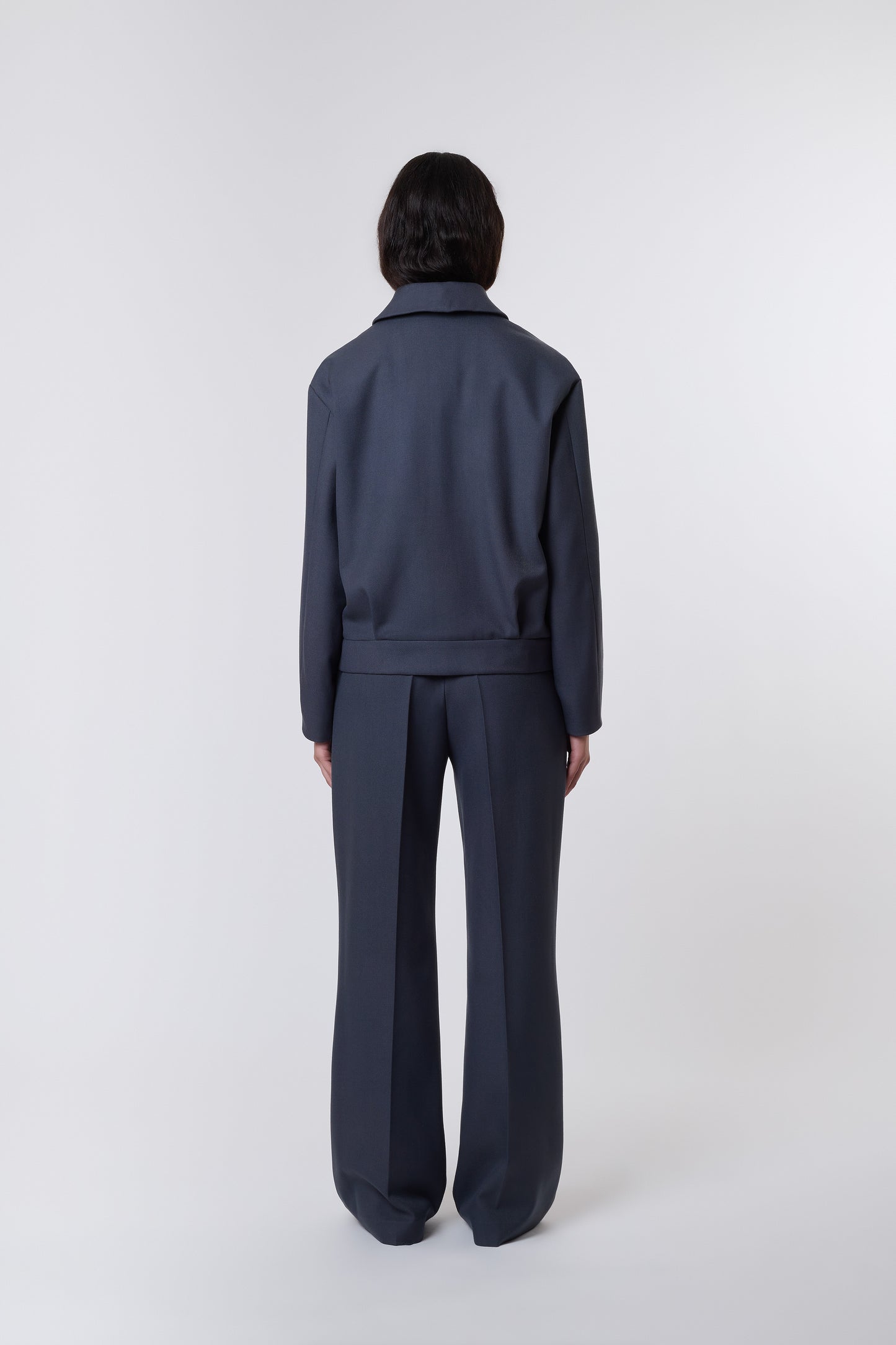 Olga Jacket in Piombo Wool