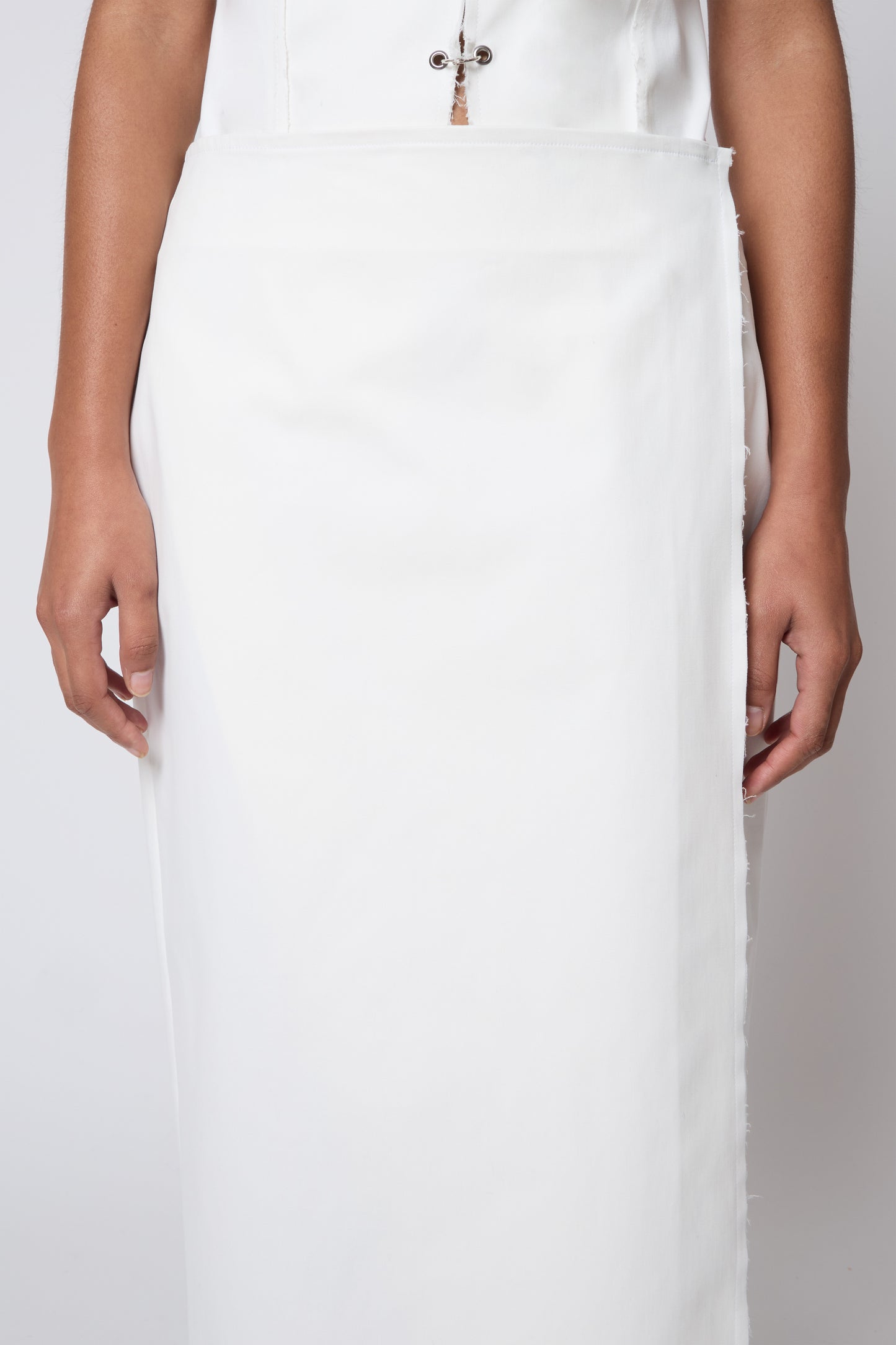 Madeleine Skirt in White - Archive