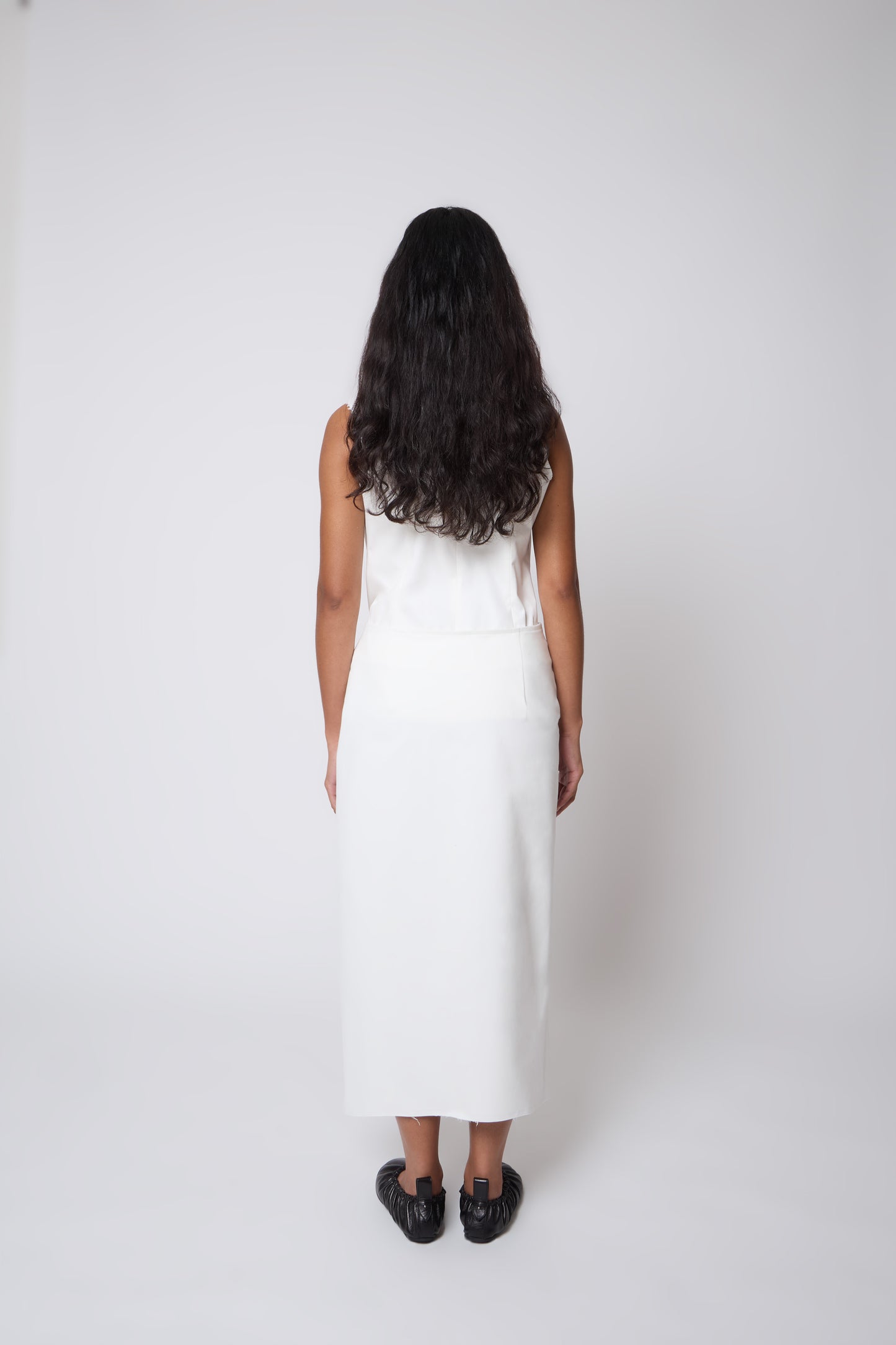 Madeleine Skirt in White - Archive