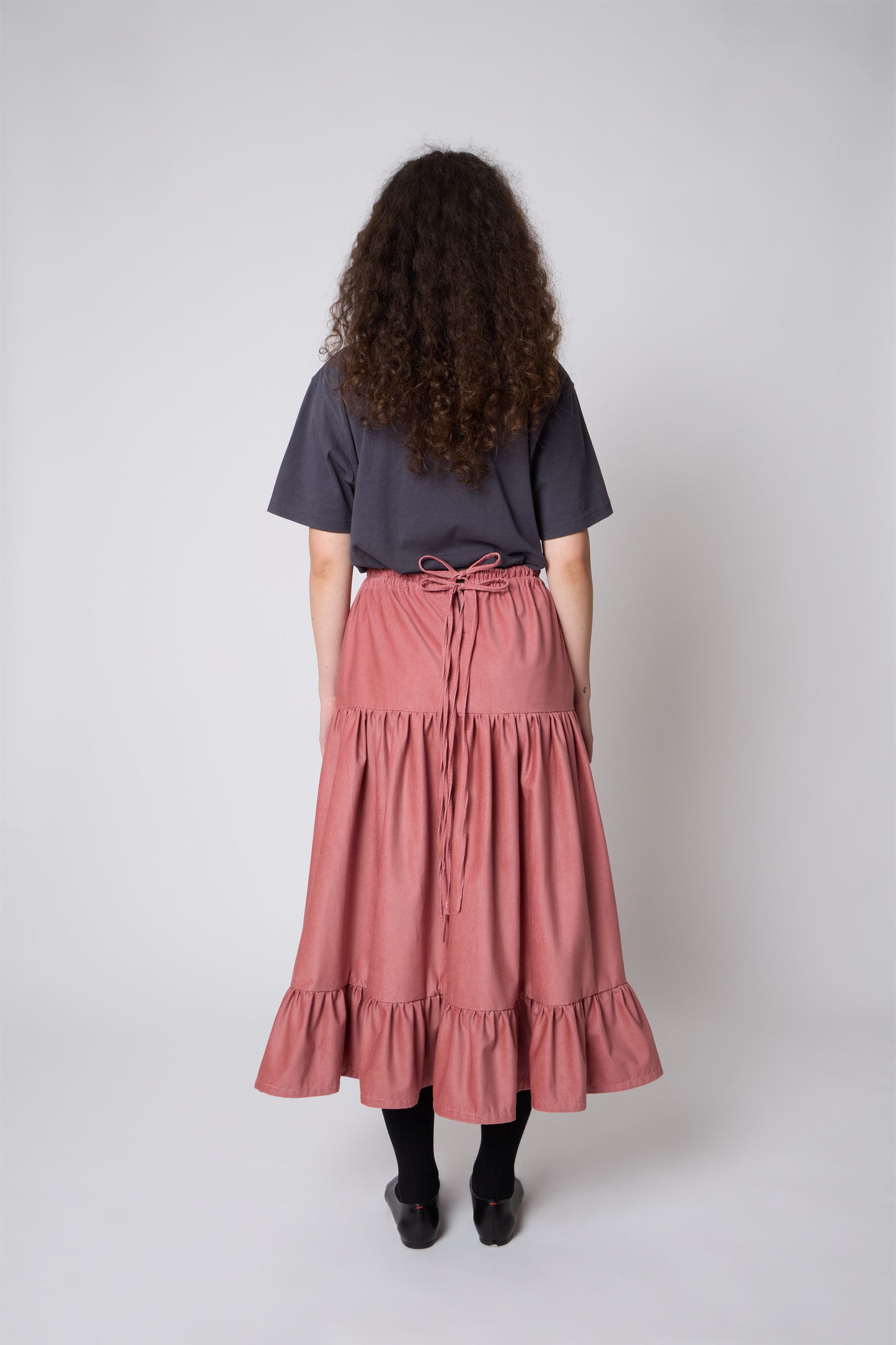 Margot Skirt in Rosa Antico