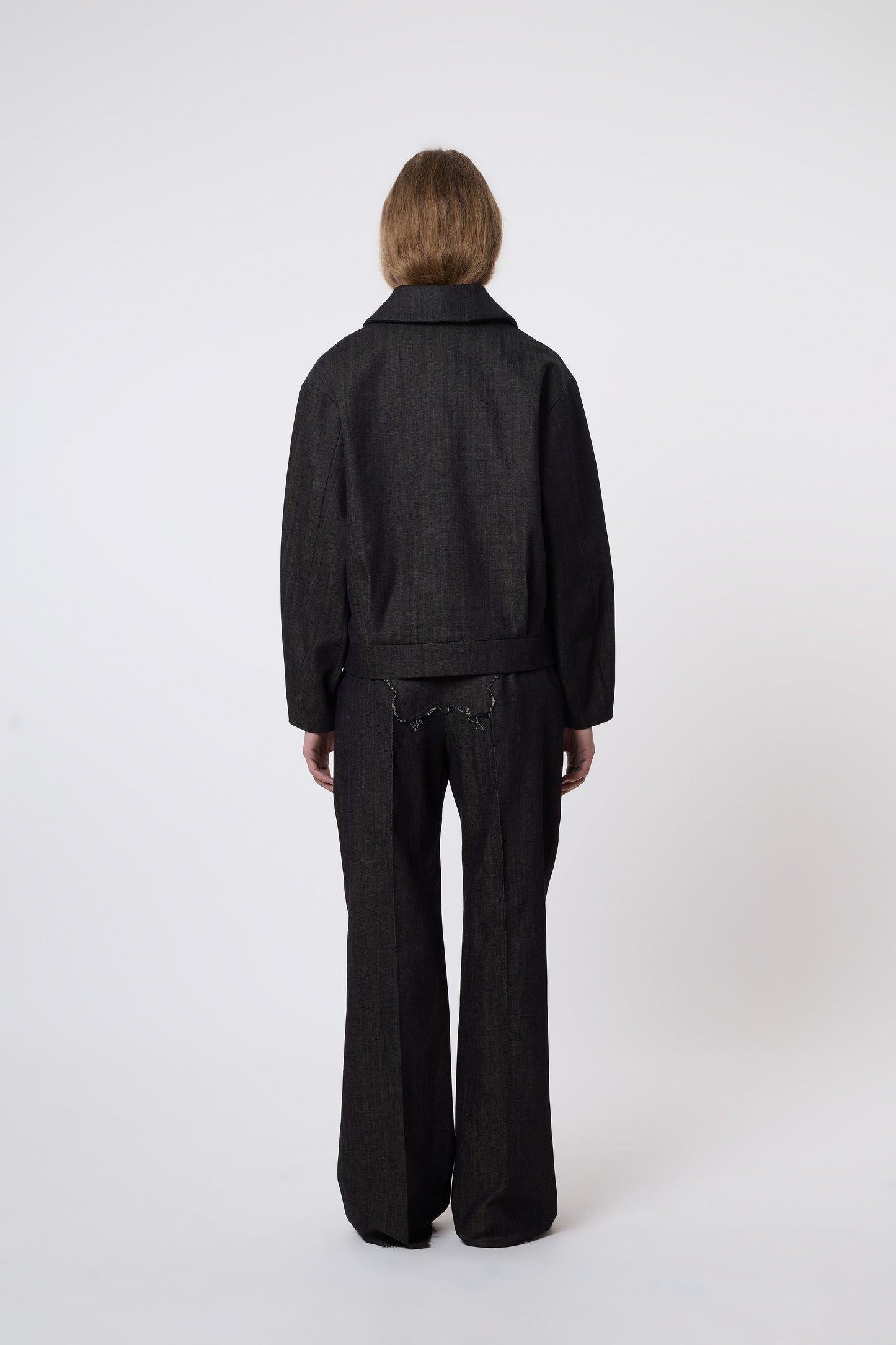 Olga Jacket in Blue Denim
