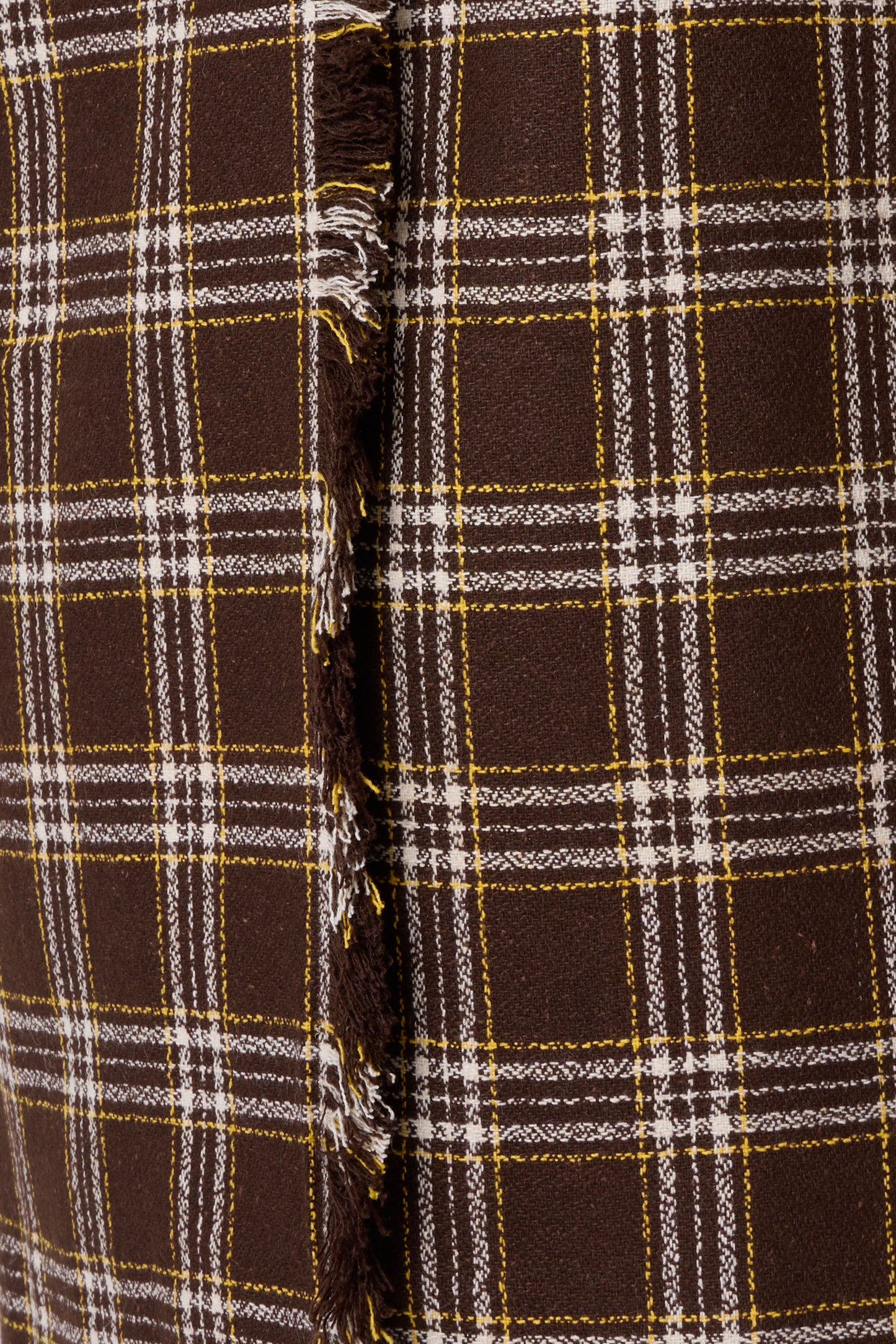 Madeleine Skirt in Tartan Wool