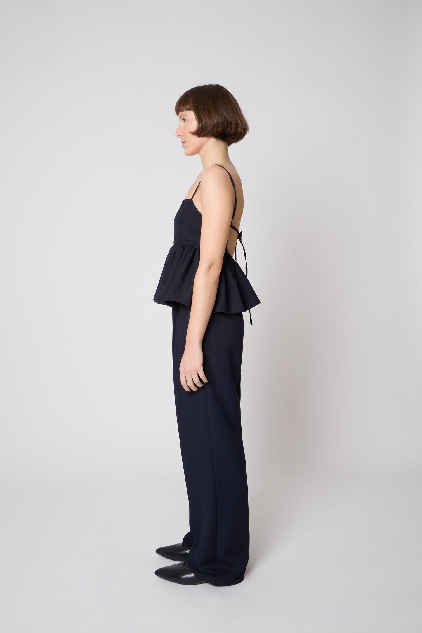 Lolie Top in Blue Wool