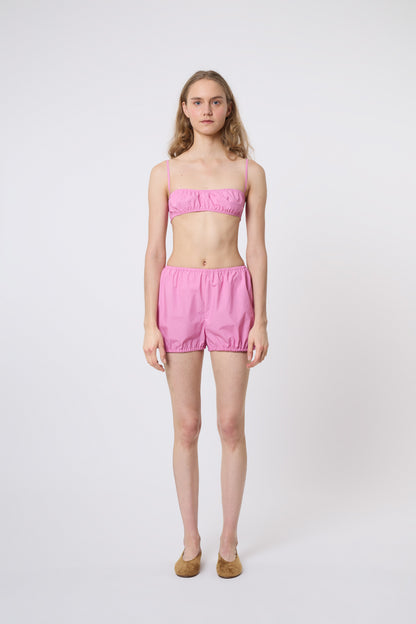 Baloon Shorts in Bubblegum Cotton