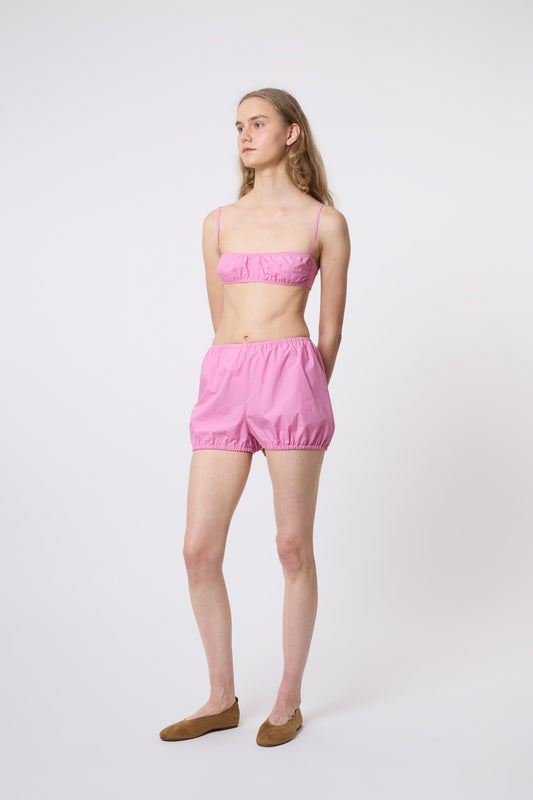 Baloon Shorts in Bubblegum Cotton