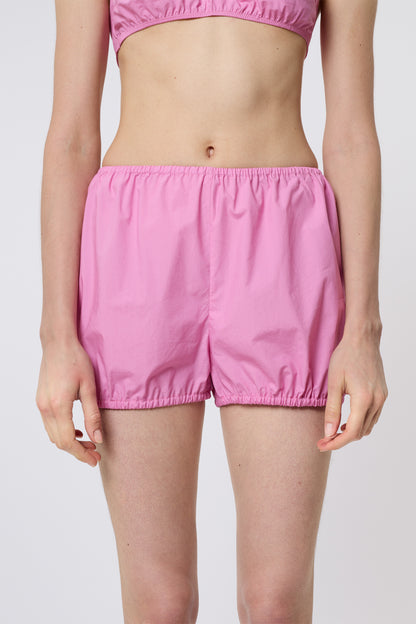 Baloon Shorts in Bubblegum Cotton