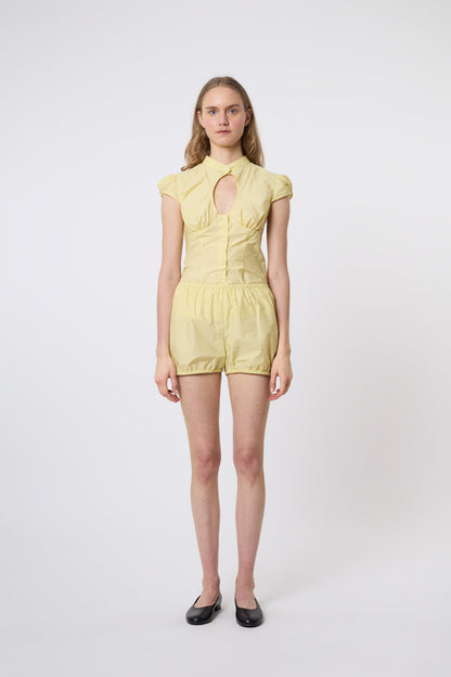 Baloon Shorts in Butter Cotton