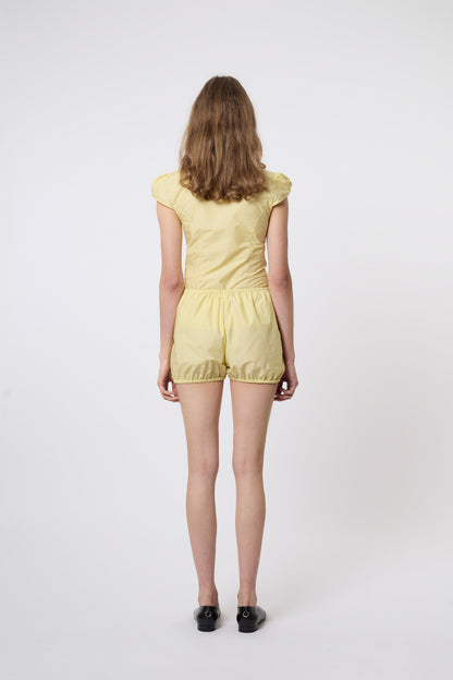 Baloon Shorts in Butter Cotton