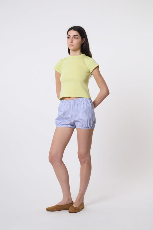 Tee in Butter Neoprene