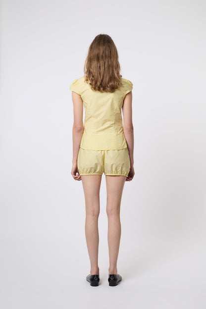 Berta Top in Butter Cotton