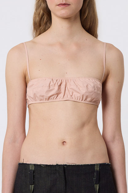 Tati Bra in Coral Cotton