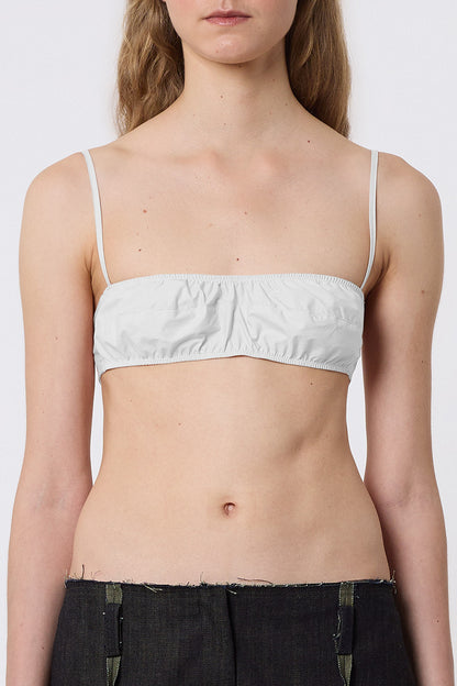 Tati Bra in White Cotton