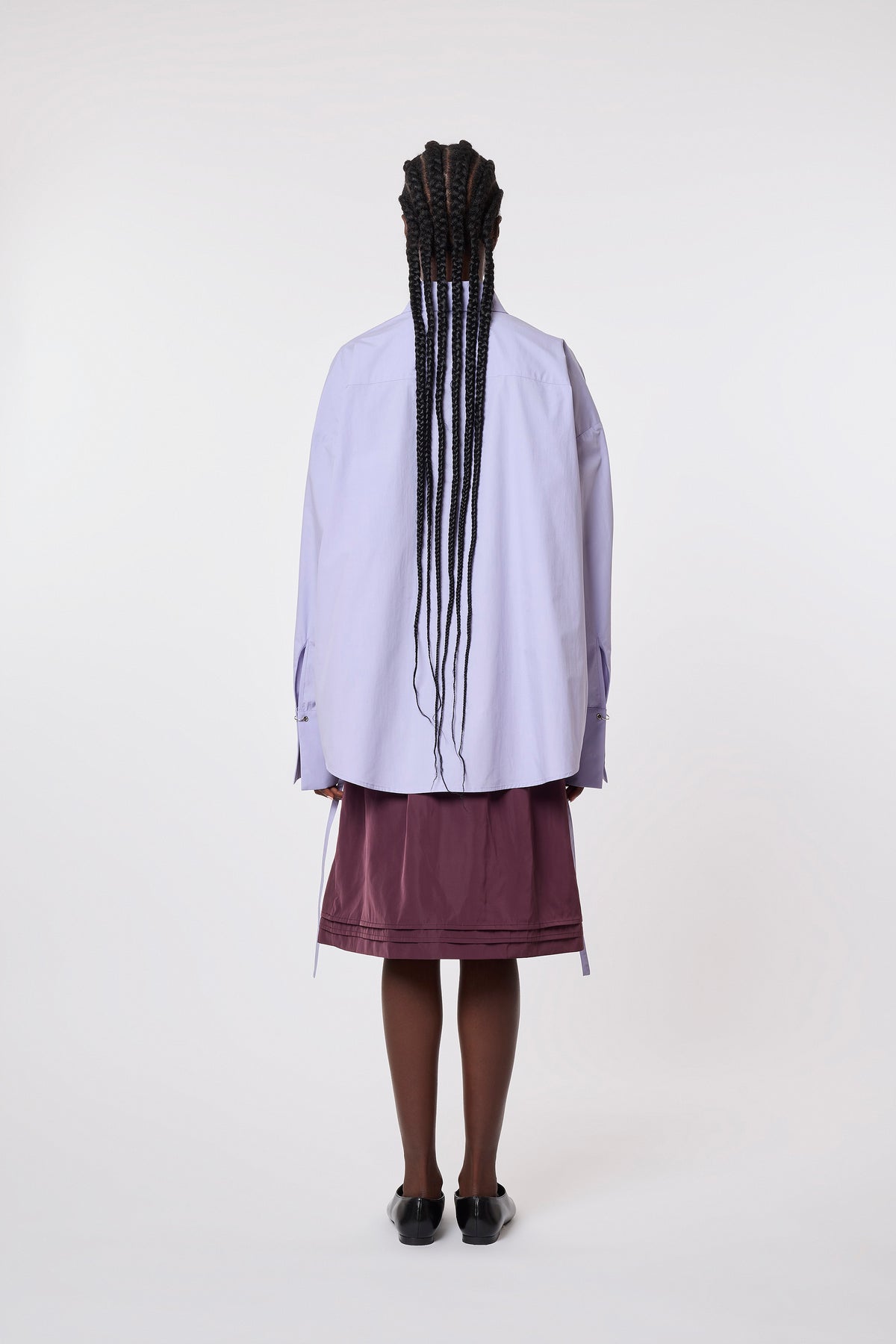 Camicia in Lilla Cotton