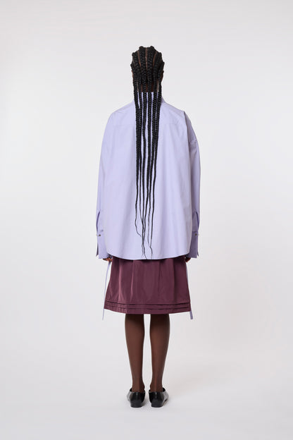 Camicia in Lilla Cotton