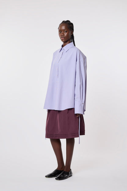 Camicia in Lilla Cotton