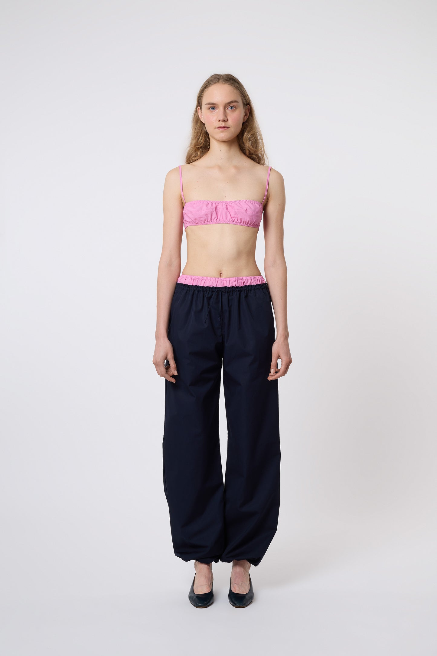 Emile Parachute in Blue Cotton
