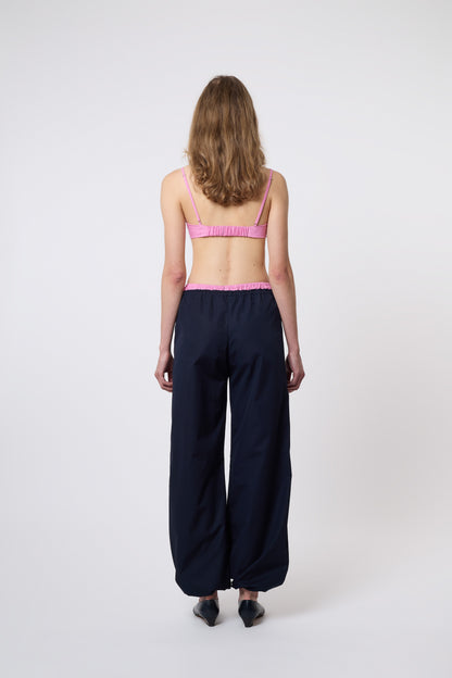 Emile Parachute in Blue Cotton
