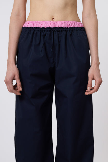 Emile Parachute in Blue Cotton