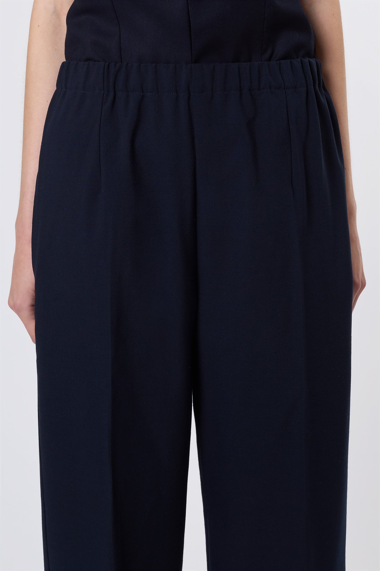 Emile Trousers in Blue Wool