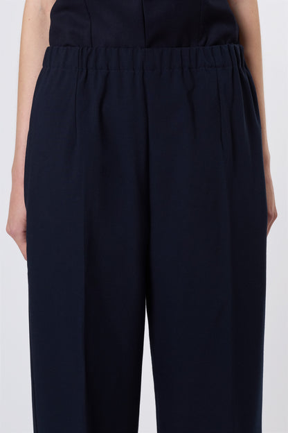 Emile Trousers in Blue Wool