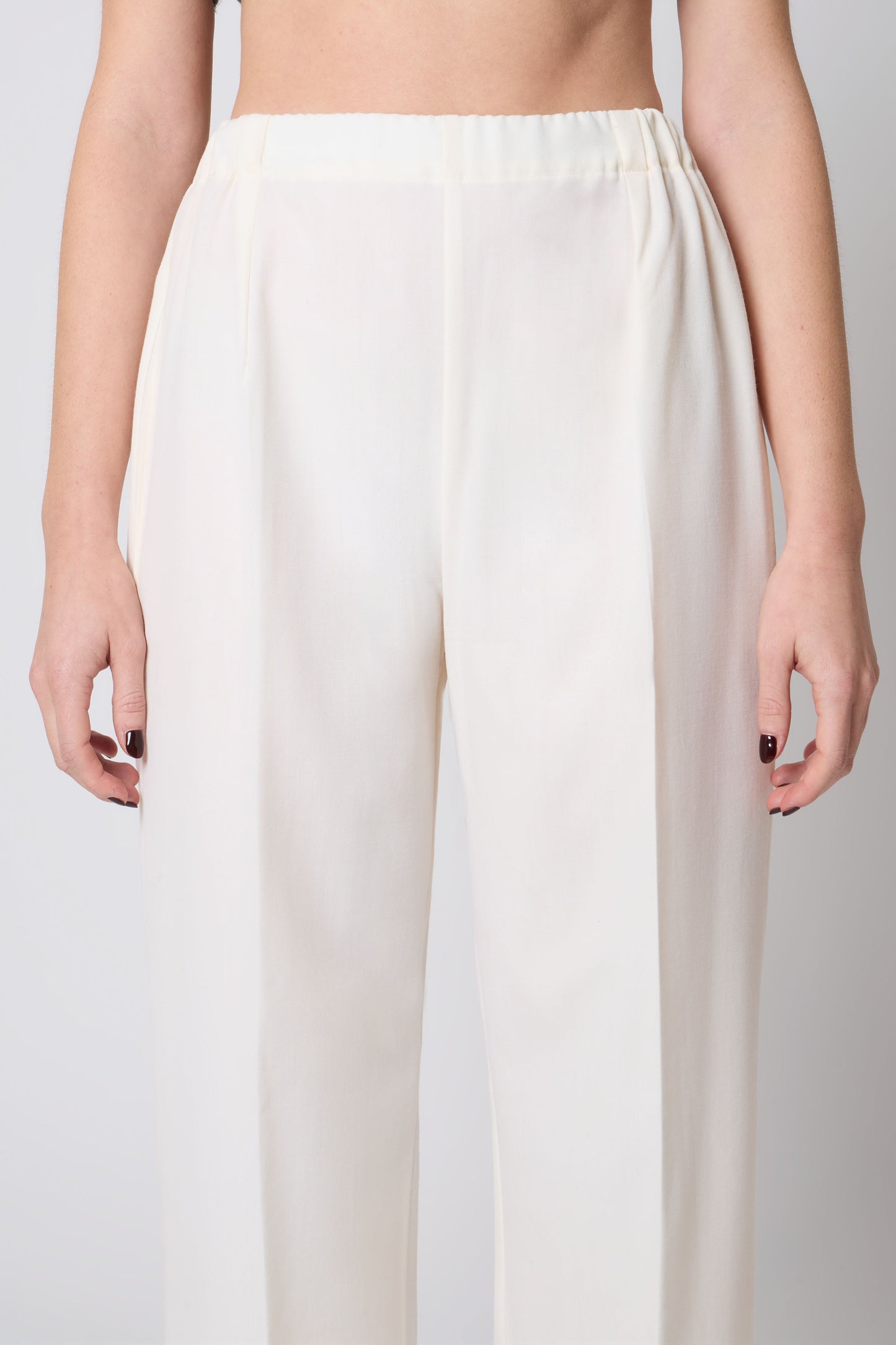Emile Trousers in Panna Wool