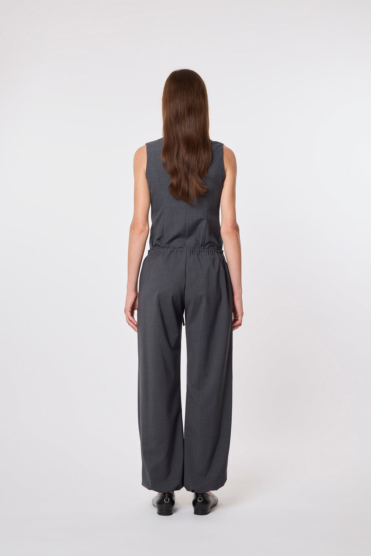 Emile Parachute in Grey Wool