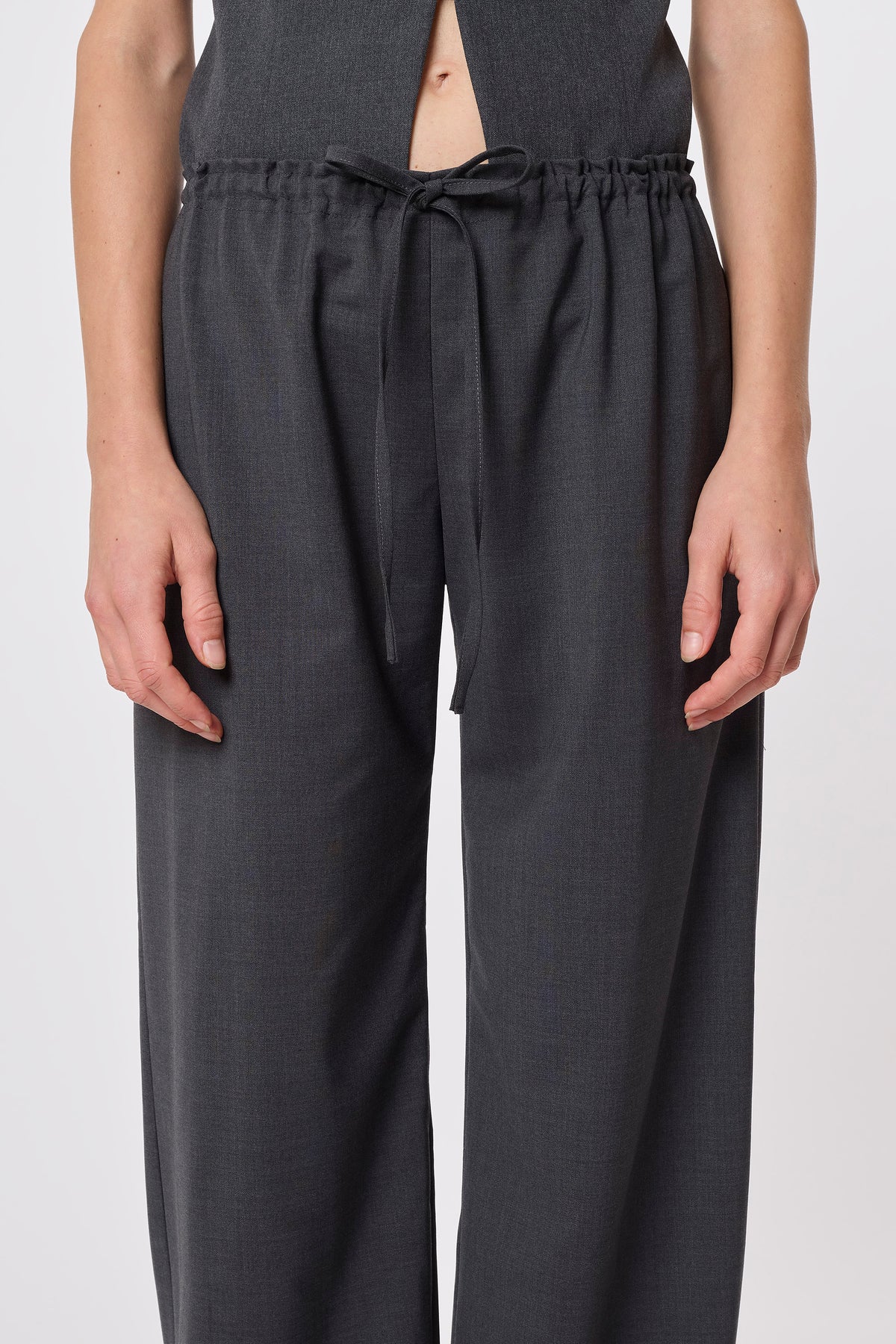 Emile Parachute in Grey Wool