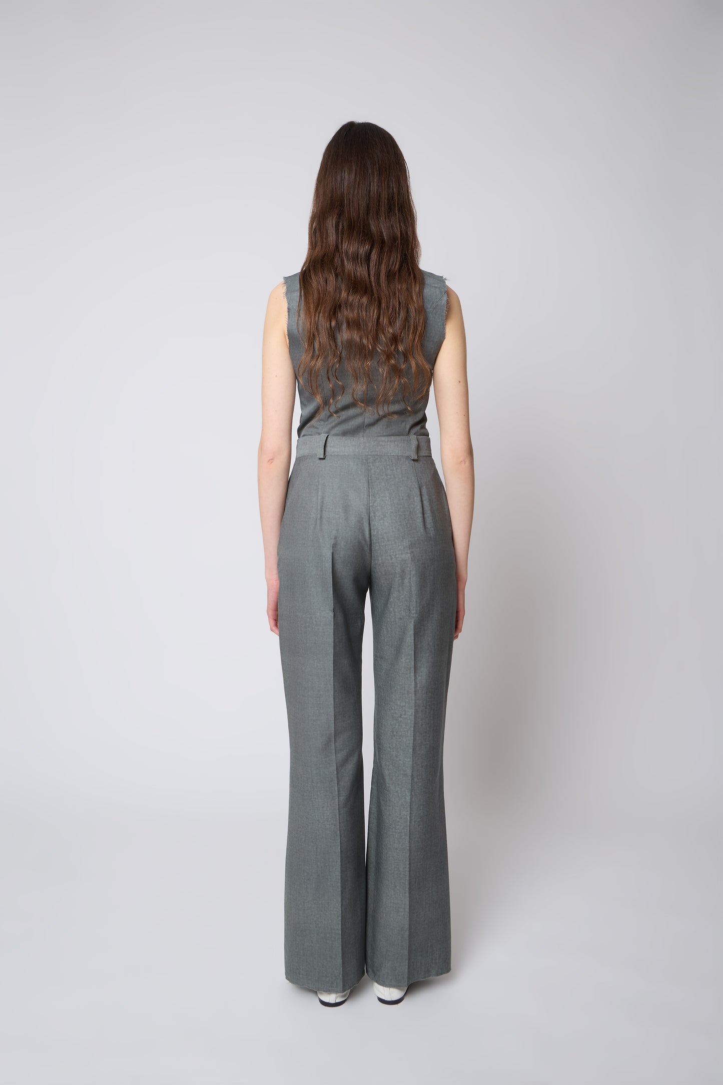 Gaspard Trousers in Cotton Green