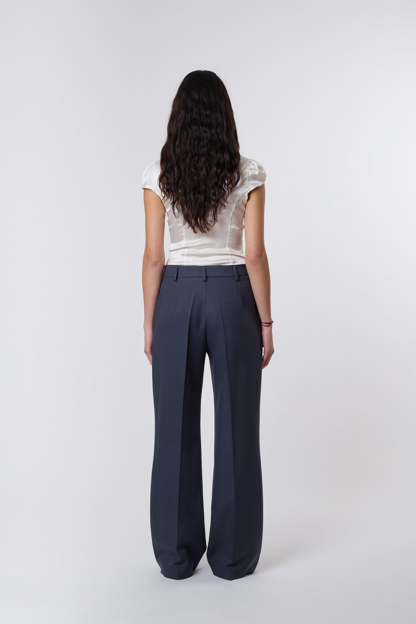 Gaspard Trousers in Piombo Wool