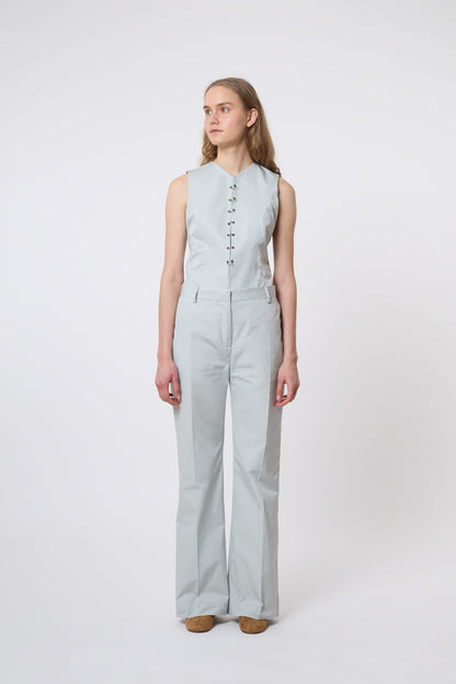 Gaspard Trousers in Pearl Cotton