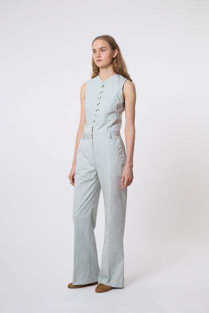 Gaspard Trousers in Pearl Cotton