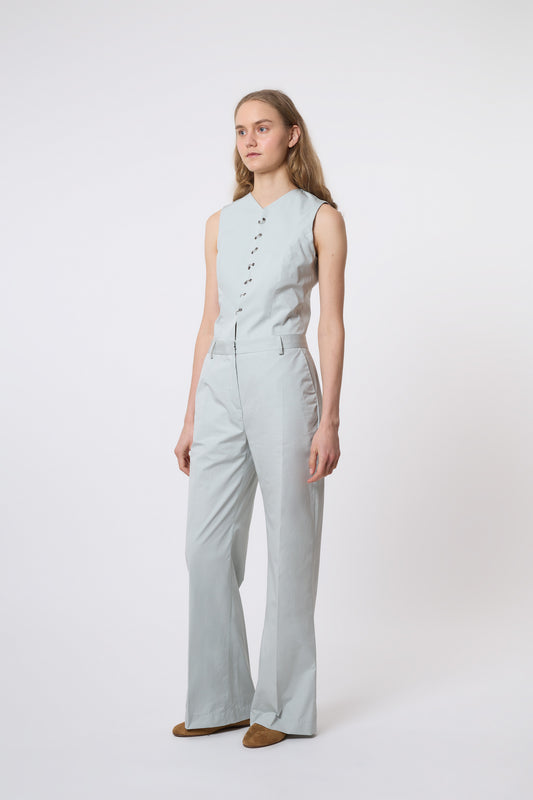 Gaspard Trousers in Pearl Cotton