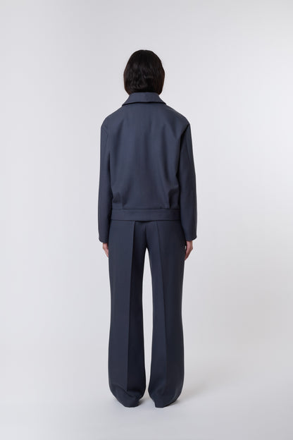 Olga Jacket in Piombo Wool