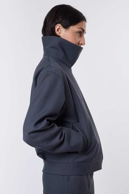 Olga Jacket in Piombo Wool