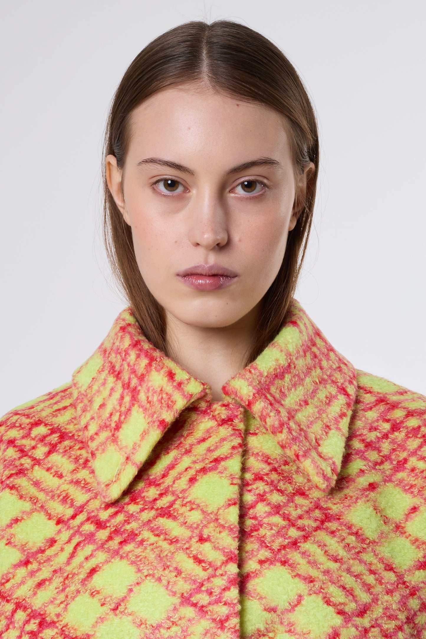 Olga Jacket in Lipstick Wool