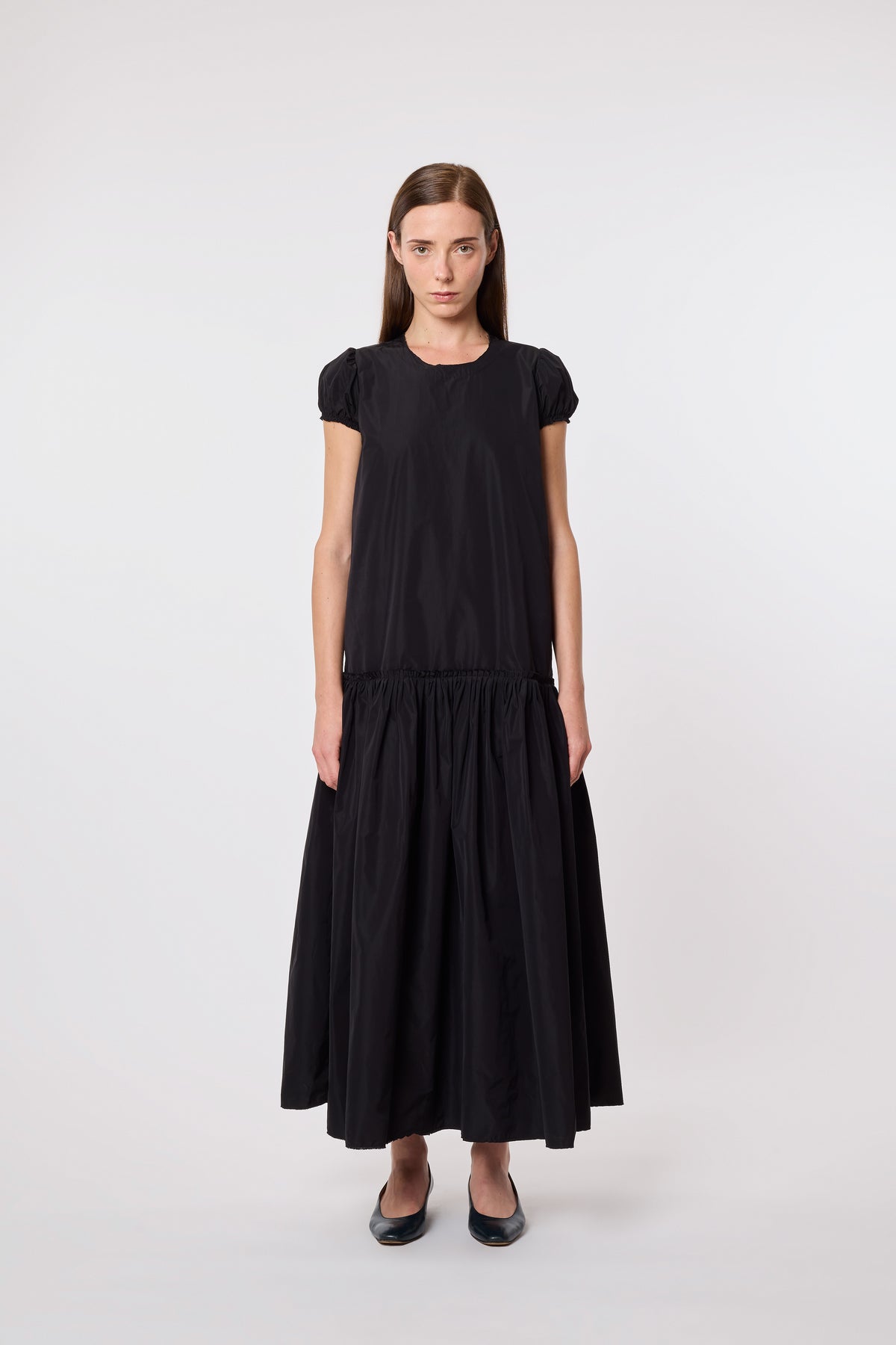 Bebe Dress in Black Nylon