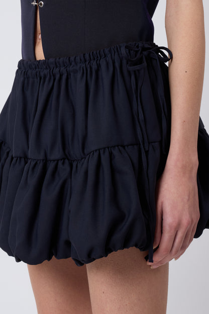 Miel Skirt in Blue Cotton