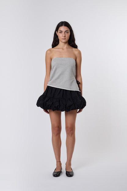 Miel Skirt in Black Nylon