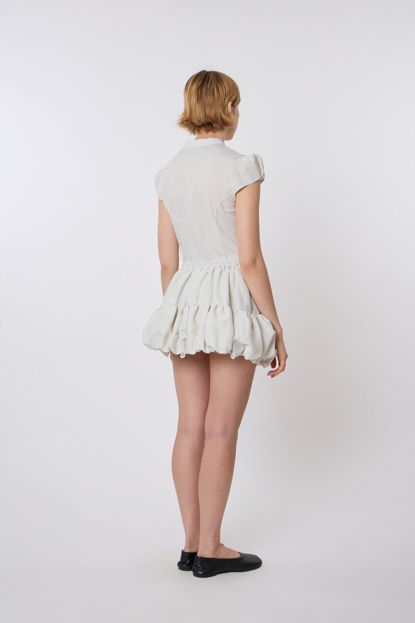 Miel Skirt in Crinkled Cotton