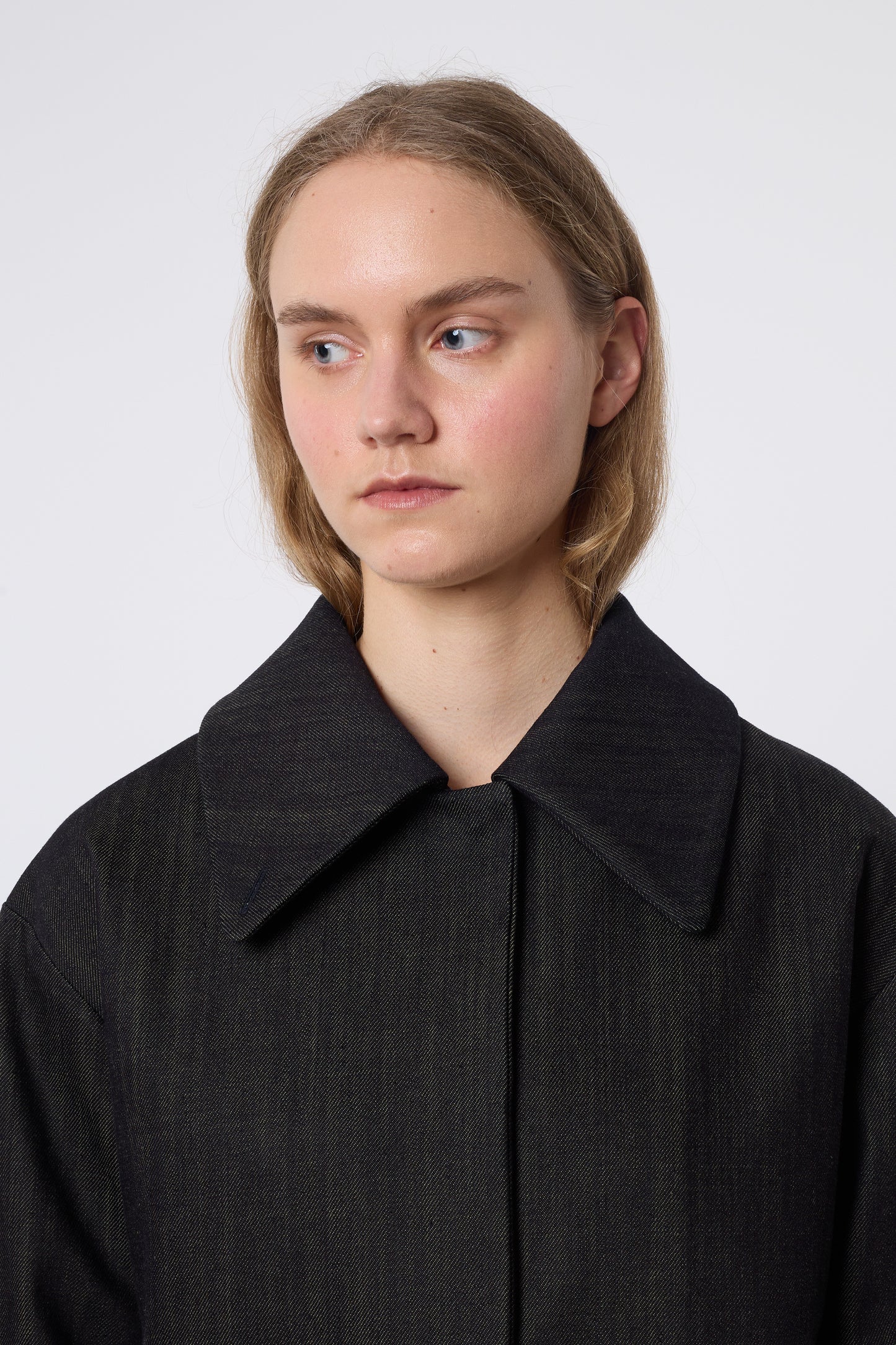 Olga Jacket in Blue Denim