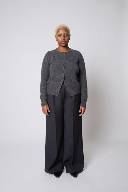 Gaspard Trousers in Grey Wool