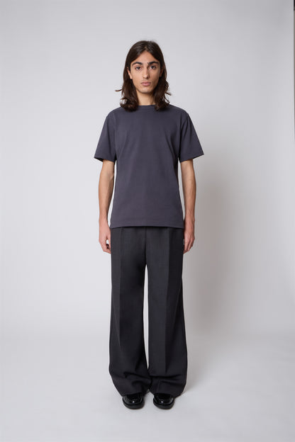 Gaspard Trousers in Grey Wool