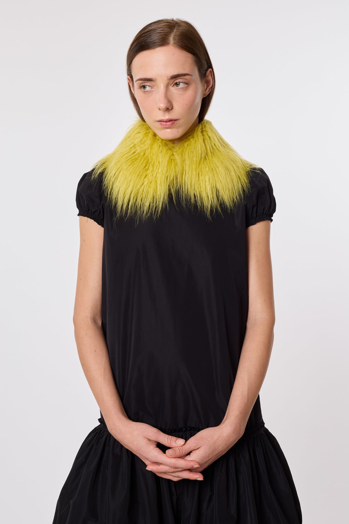 Petra Collar in Acid Fur