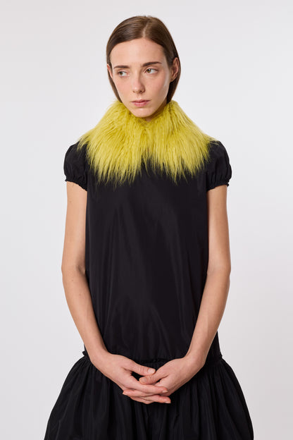 Petra Collar in Acid Fur