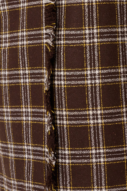 Madeleine Skirt in Tartan Wool