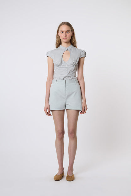 Sol Shorts in Pearl Cotton